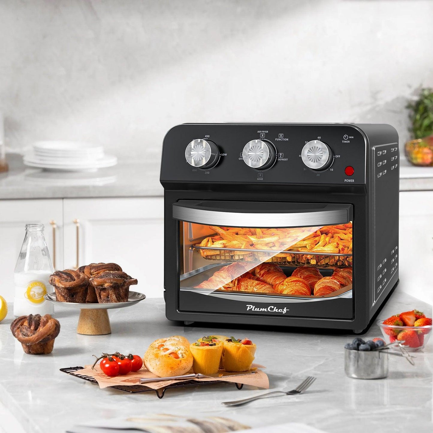 12.5 Qt Multi-Function Air Fryer with Grill & Presets