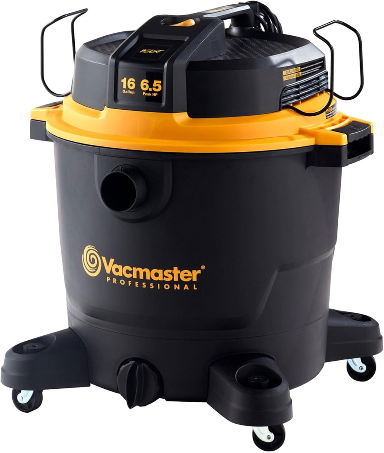 Professional - Wet/Dry Vac, 16 Gallon, Beast Series, 6.5 HP 2-1/2" Hose (VJH1612PF0201), Black