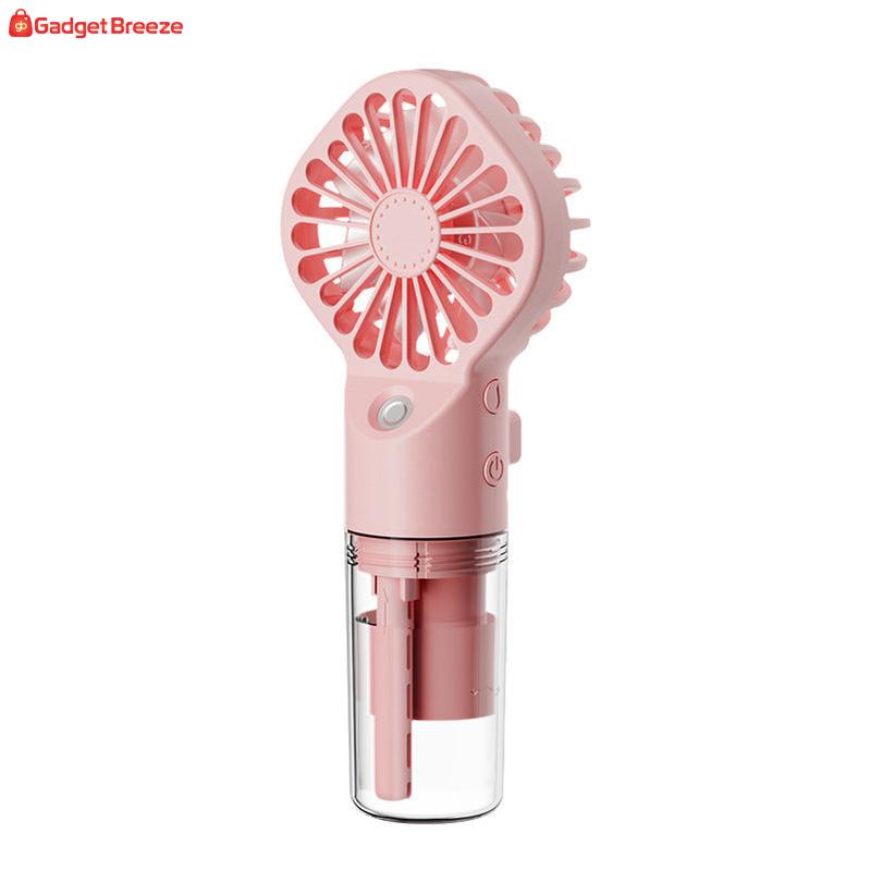Portable 4-Speed USB Spray Fan - Summer Cooling Mini Fan
