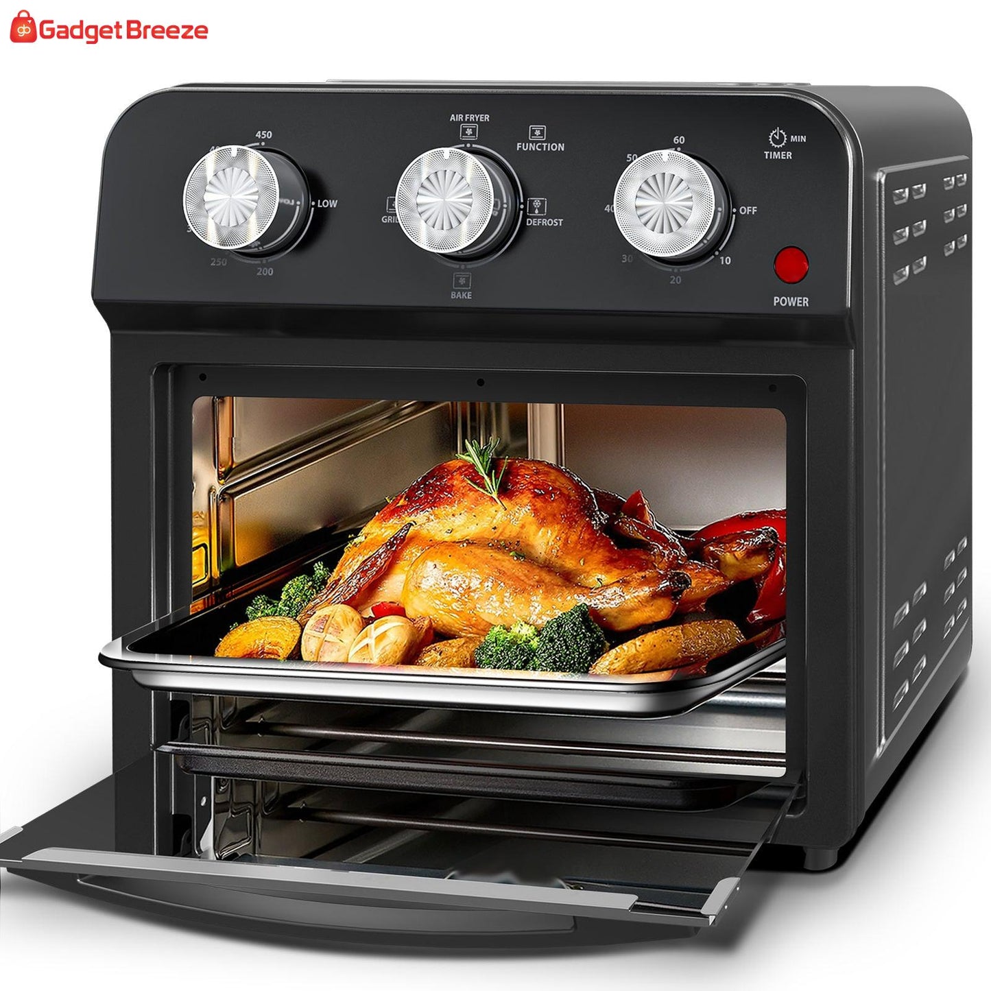 12.5 Qt Multi-Function Air Fryer with Grill & Presets