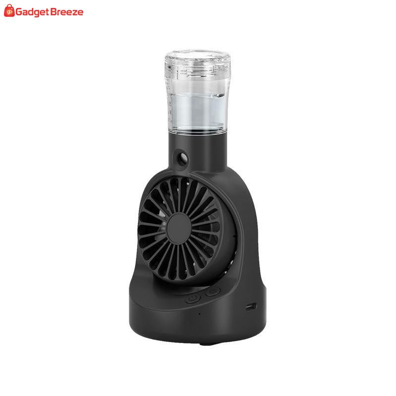 Portable 4-Speed USB Spray Fan - Summer Cooling Mini Fan