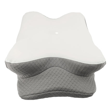 Memory Foam Pillow Moderate Softness Ice Silk Memory Foam Neck Support Pillow 1 Pair Butterfly Shape for Sleeping for Elderly