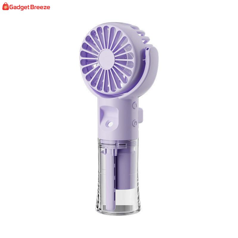 Portable 4-Speed USB Spray Fan - Summer Cooling Mini Fan