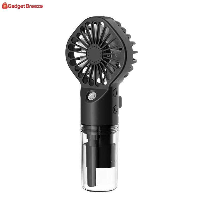 Portable 4-Speed USB Spray Fan - Summer Cooling Mini Fan