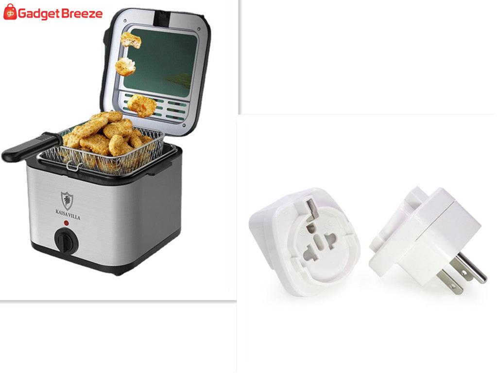 Visual Multifunctional Electric Air Fryer Skewer French Fries Machine